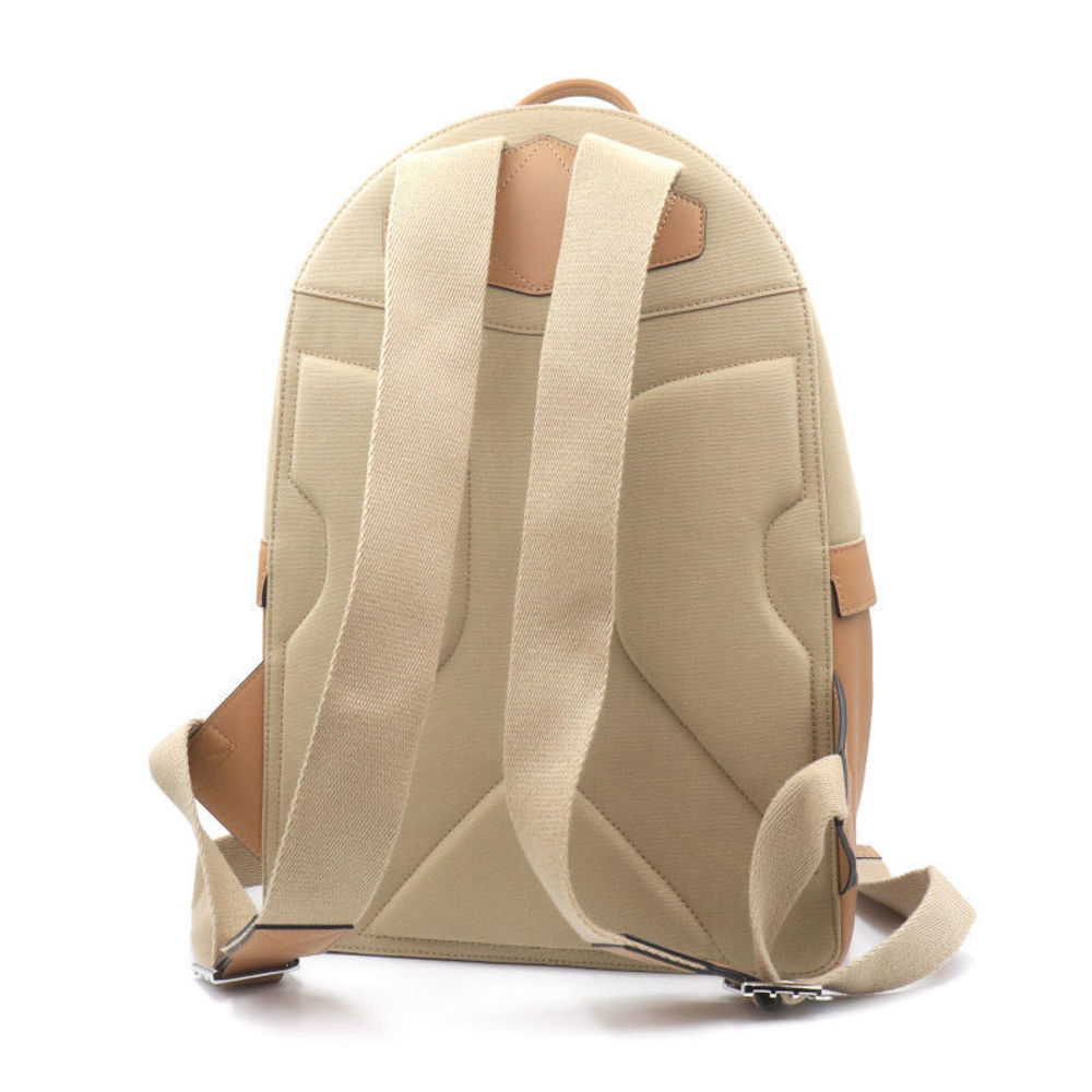 Loewe Patchwork Canvas Backpack Brown Beige - image 2